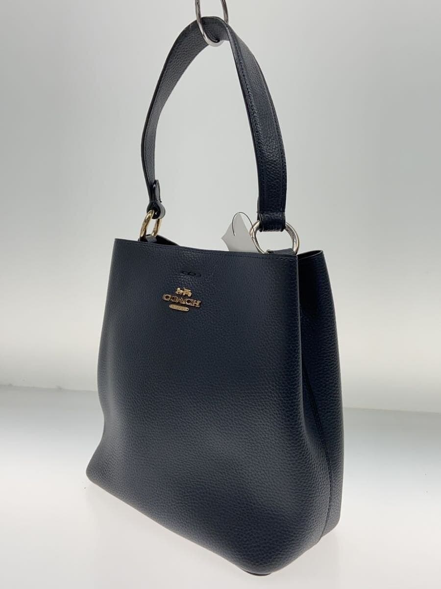 COACH Small Town Bucket Bag_Navy Leather NVY 1011 IMR98 2