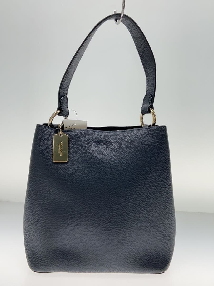COACH Small Town Bucket Bag_Navy Leather NVY 1011 IMR98 3