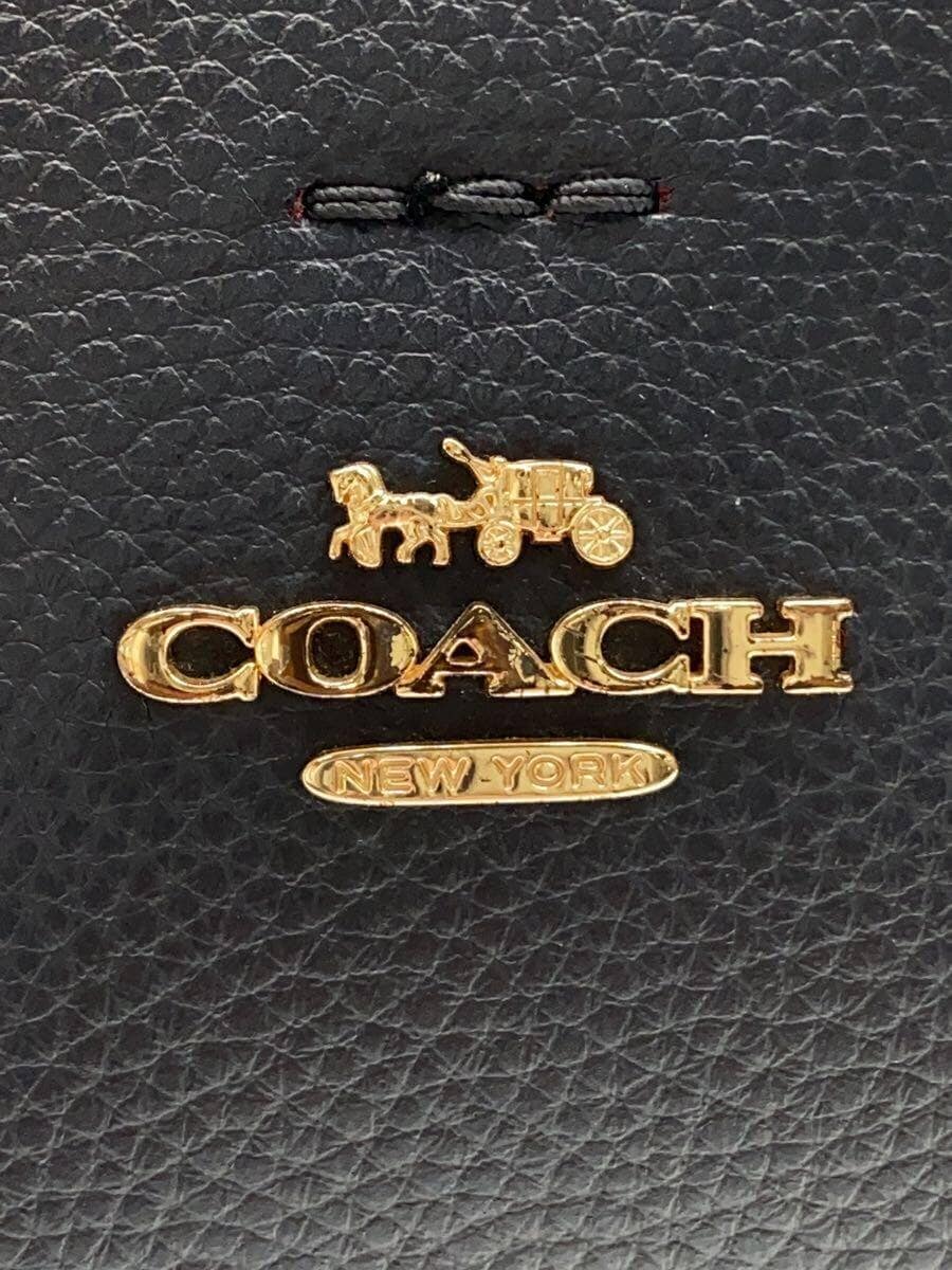 COACH Small Town Bucket Bag_Navy Leather NVY 1011 IMR98 5