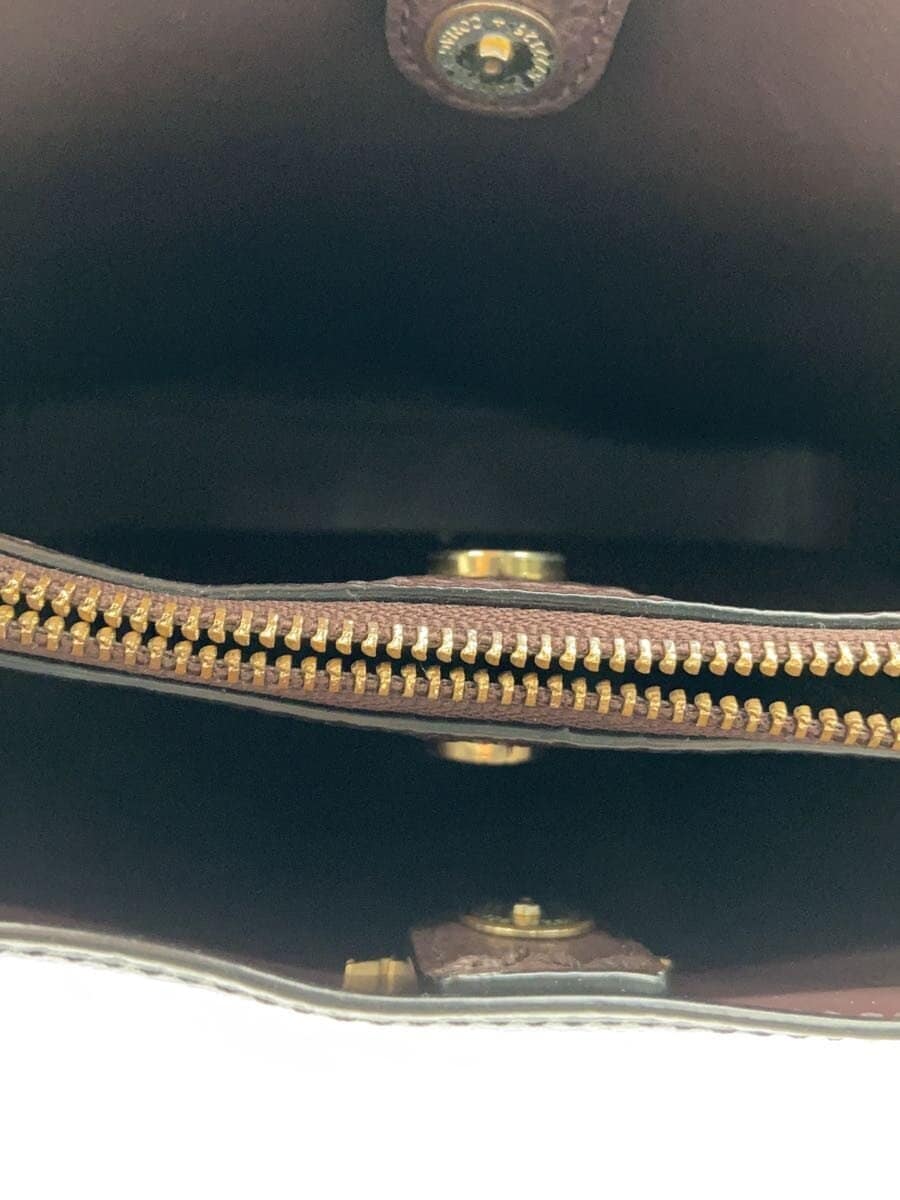 COACH Small Town Bucket Bag_Navy Leather NVY 1011 IMR98 6