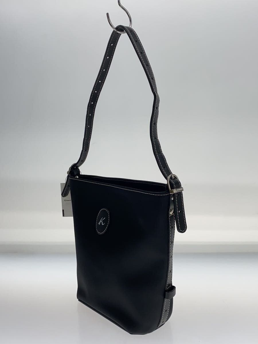 Kitamura Shoulder Bag Nylon BLK Solid 2