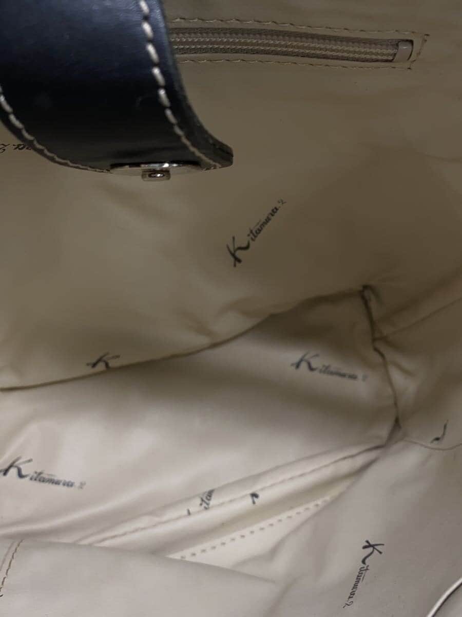 Kitamura Shoulder Bag Nylon BLK Solid 6