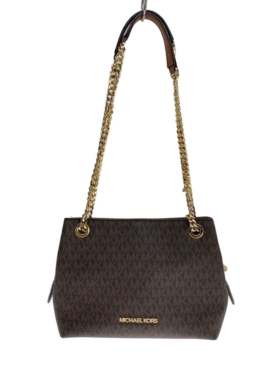 MICHAEL KORS Handbag BRW All Over Pattern 35S9GTTM2B