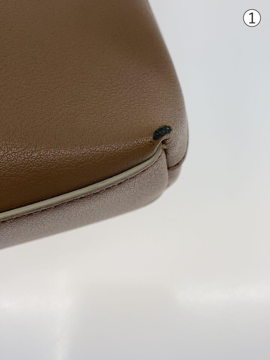 agnes b. shoulder bag acrylic BEG 7