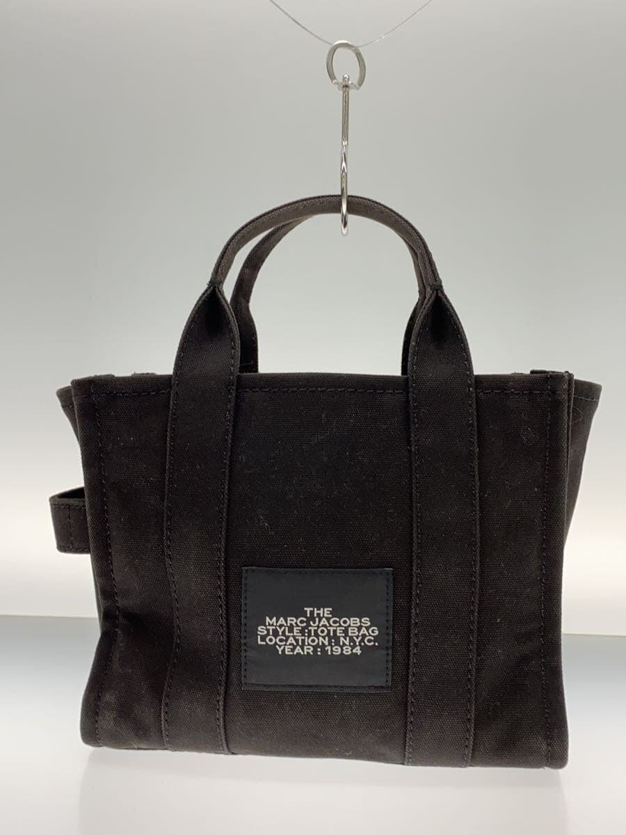 MARC JACOBS tote bag cotton BLK M0016493 001 3