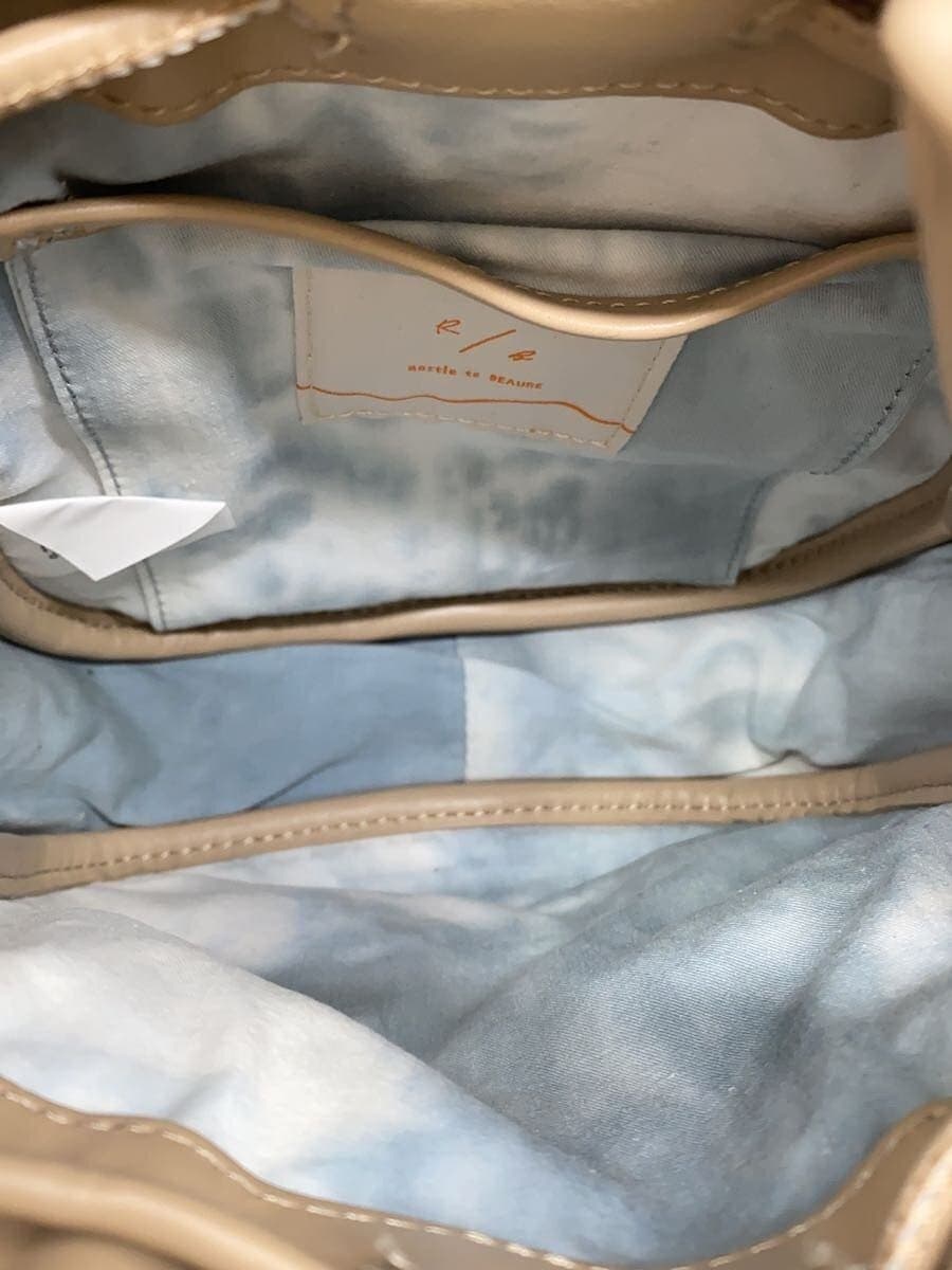 Other brand R b nestle to BEAURE bag cow leather BEG plain Rb-22106 6