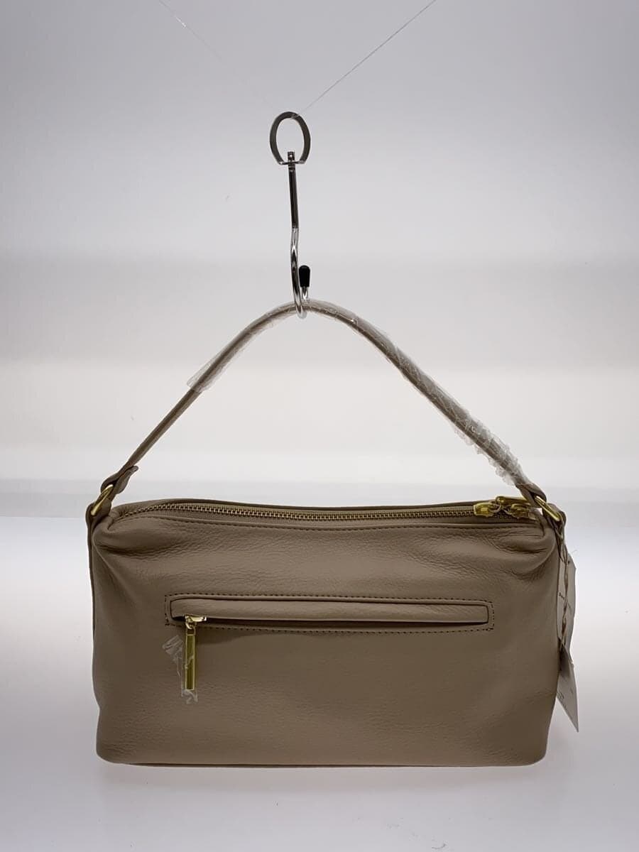 ear PAPILLONNER shoulder bag leather cream plain EAZ1051612A0001 3