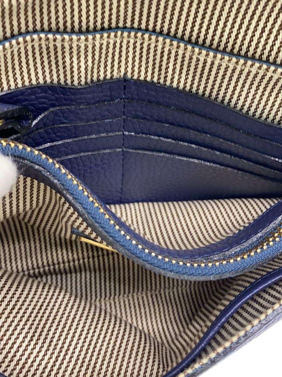 Other Brand La Deesse crescend Shoulder Bag Leather BLU 6