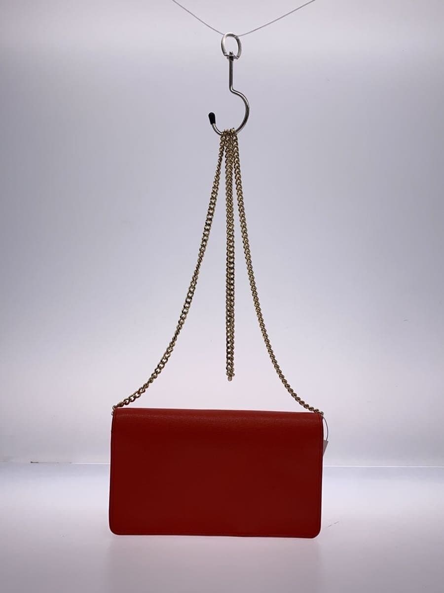 FURLA Metropolis Shoulder Bag Leather RED 3