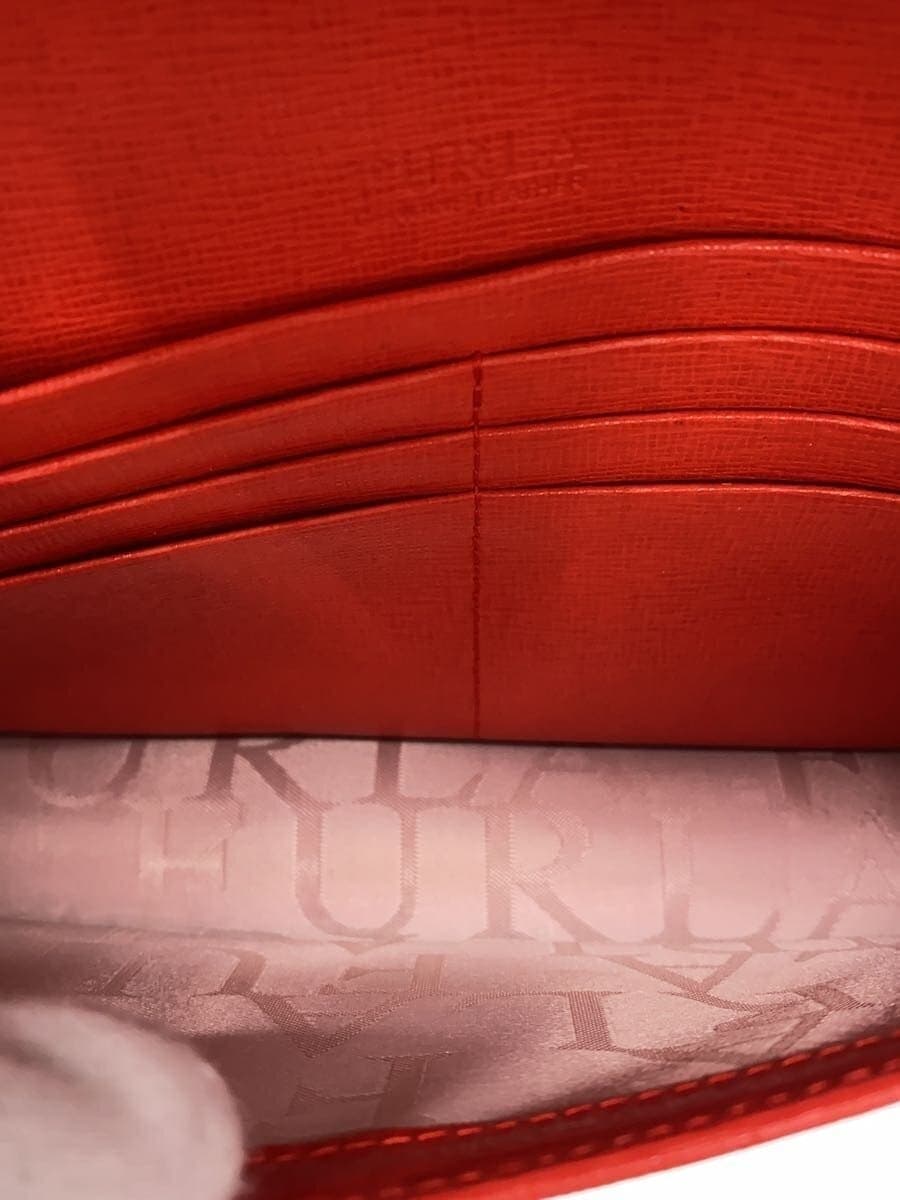 FURLA Metropolis Shoulder Bag Leather RED 6