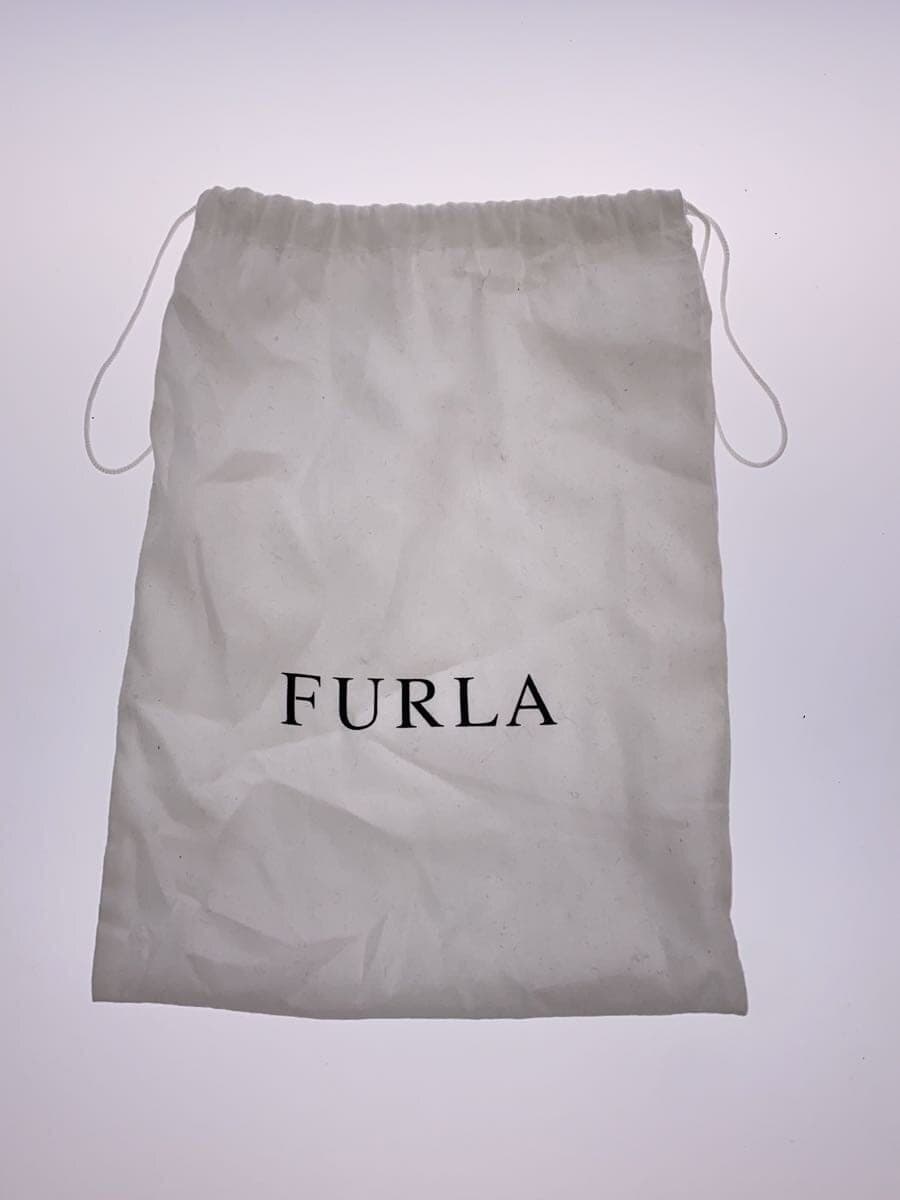 FURLA Metropolis Shoulder Bag Leather RED 7