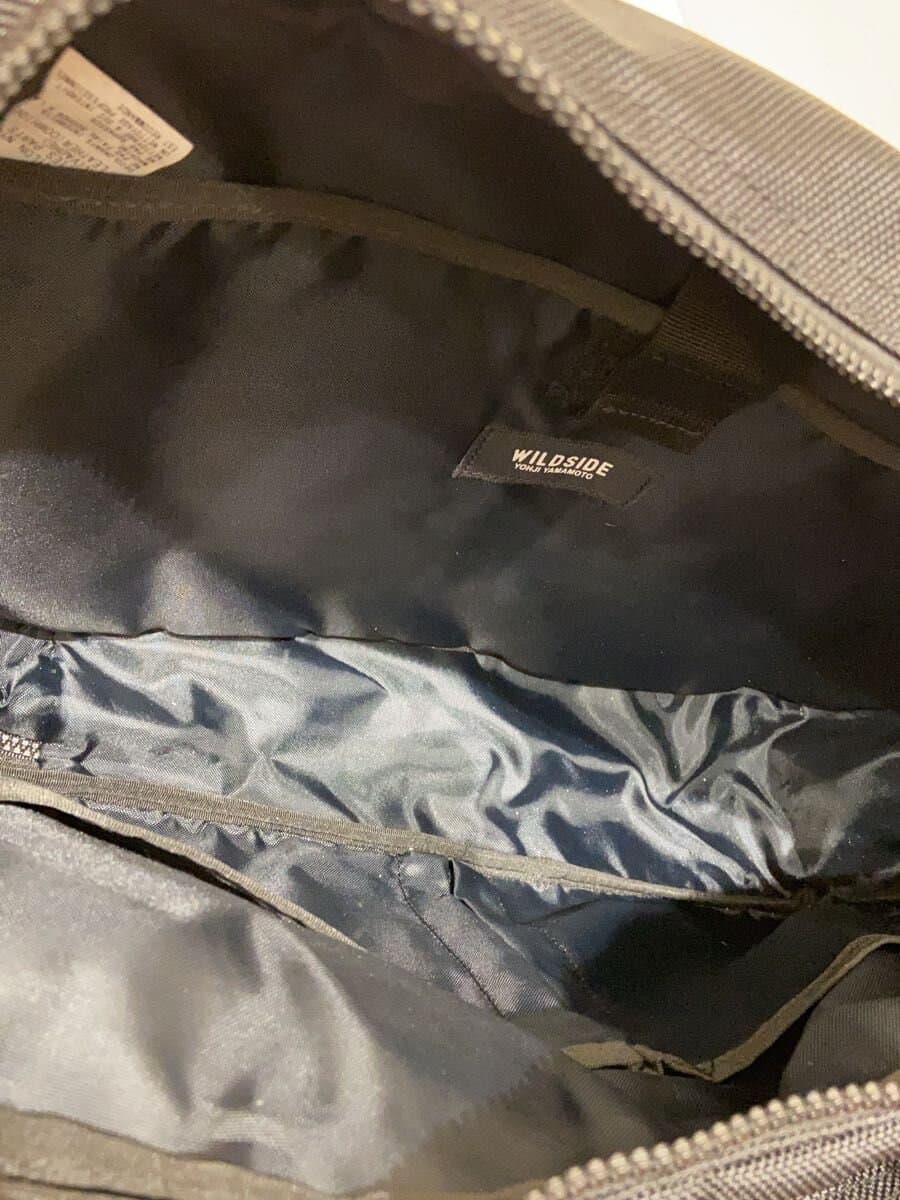 WILDSIDE YOHJI YAMAMOTO 3WAY Bag Nylon Black Plain WS-I11-660 6