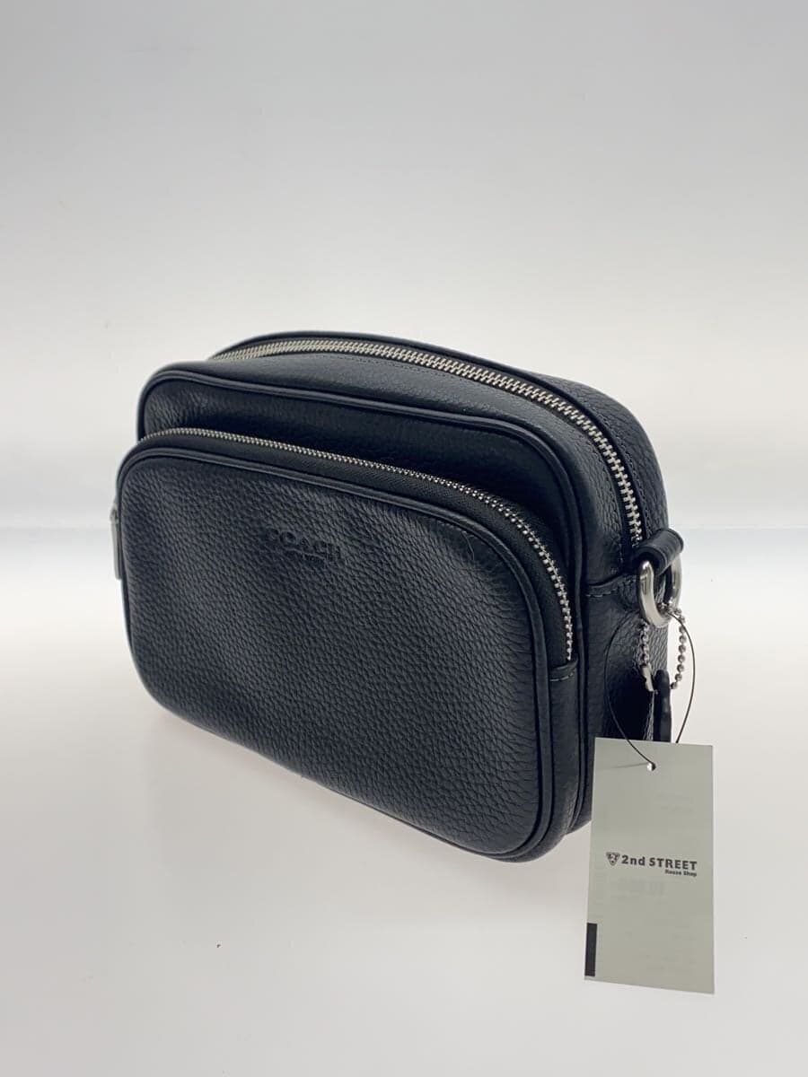 COACH Shoulder Bag Leather BLK CDB24 2