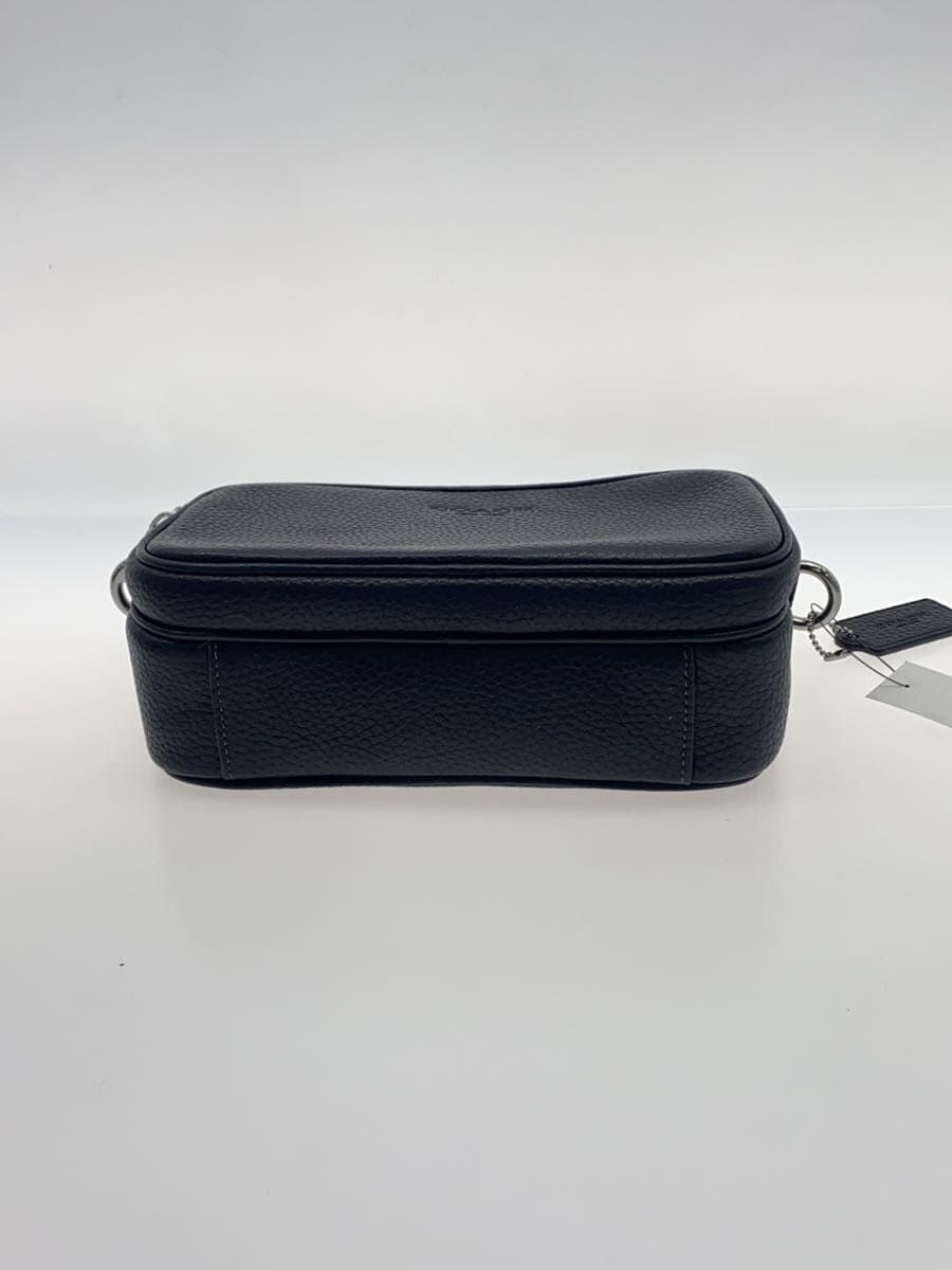 COACH Shoulder Bag Leather BLK CDB24 4