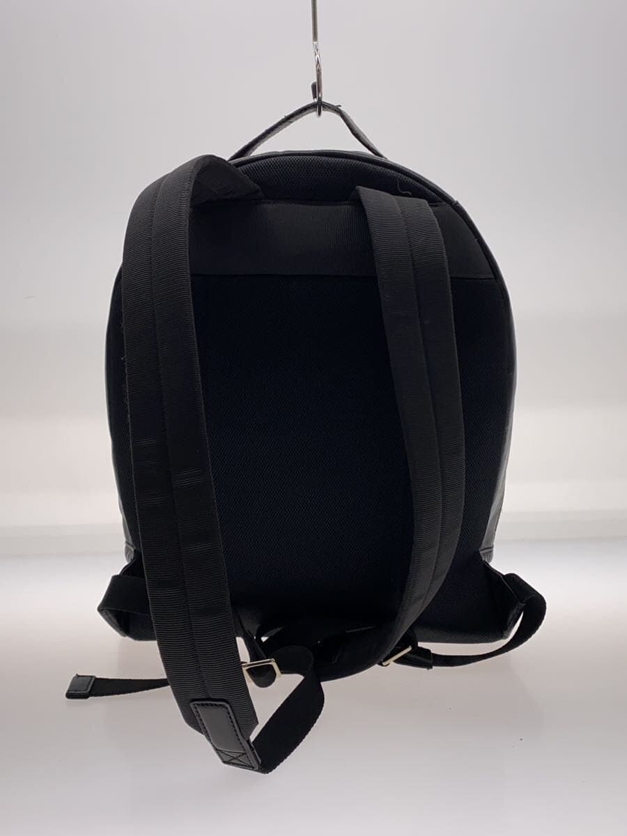 Paul Smith Backpack Leather BLK Solid 3