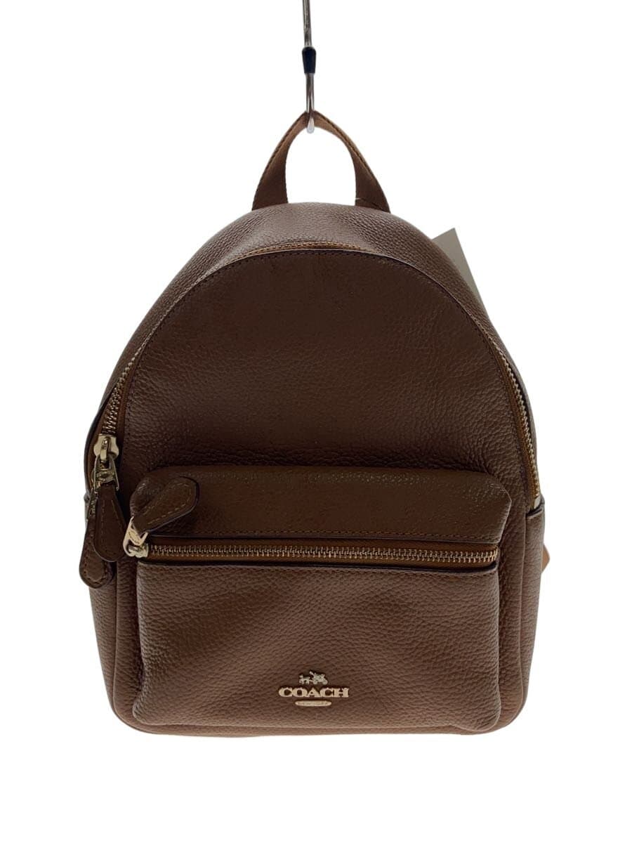 COACH Handbag Leather BRW F38263