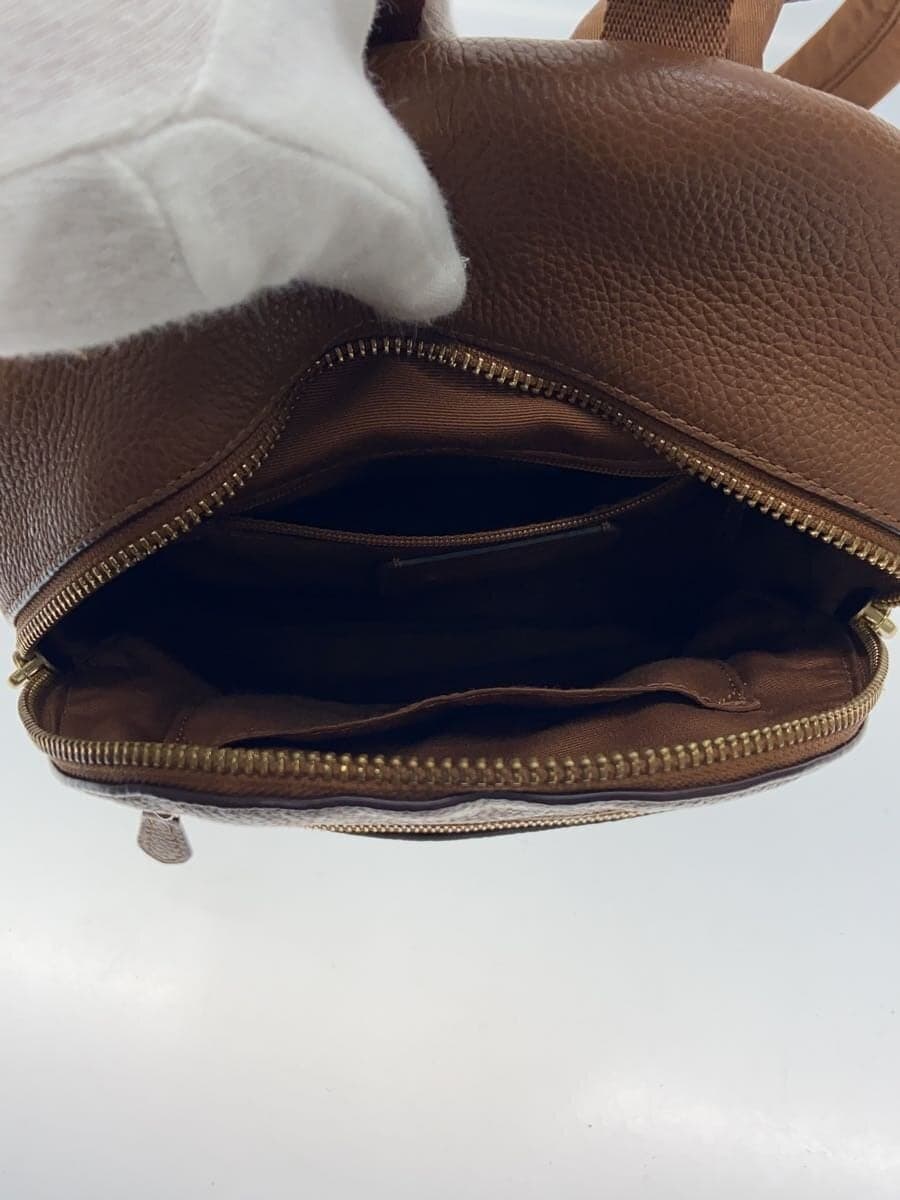 COACH Handbag Leather BRW F38263 6