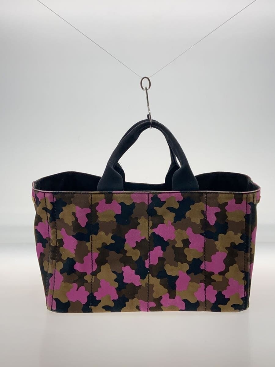PRADA tote bag cotton PNK camouflage 3