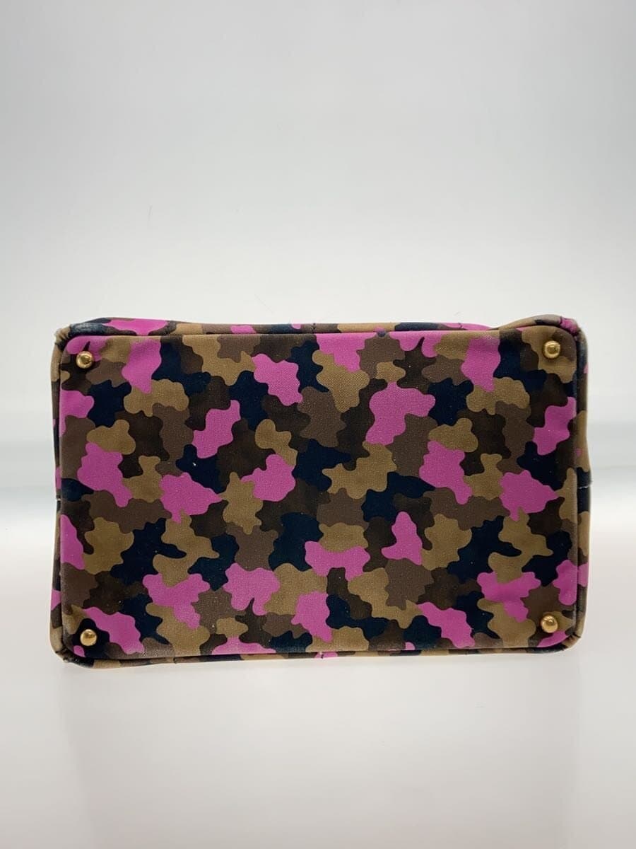 PRADA tote bag cotton PNK camouflage 4