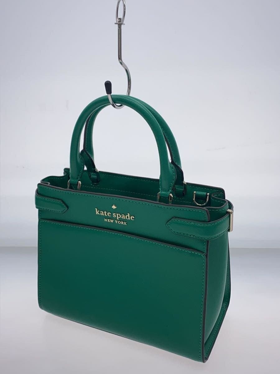 Kate Spade New York Shoulder Bag Leather Green 2