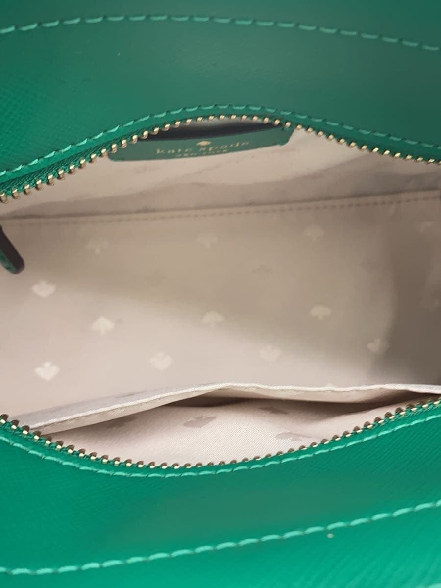 Kate Spade New York Shoulder Bag Leather Green 6