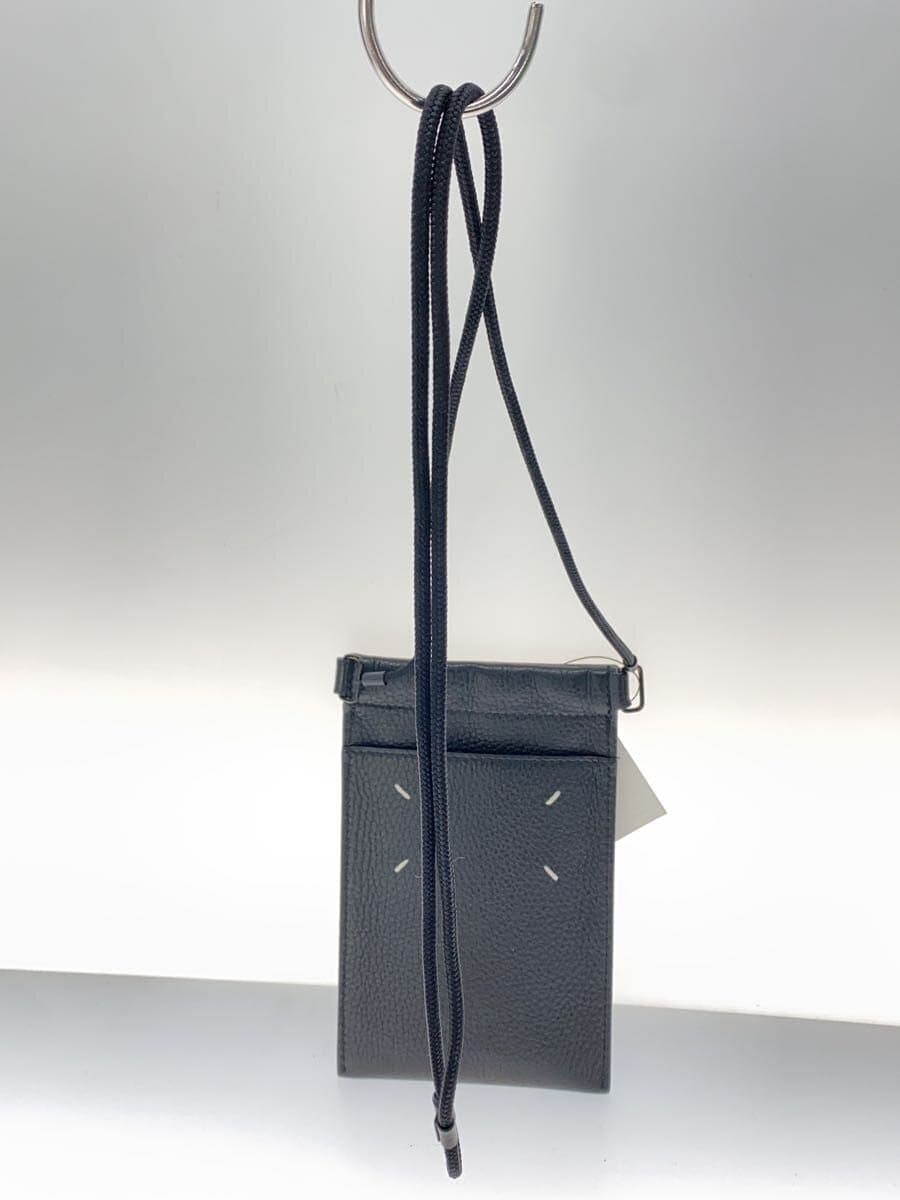 Maison Margiela Document Holder Shoulder Bag Leather BLK Solid 3