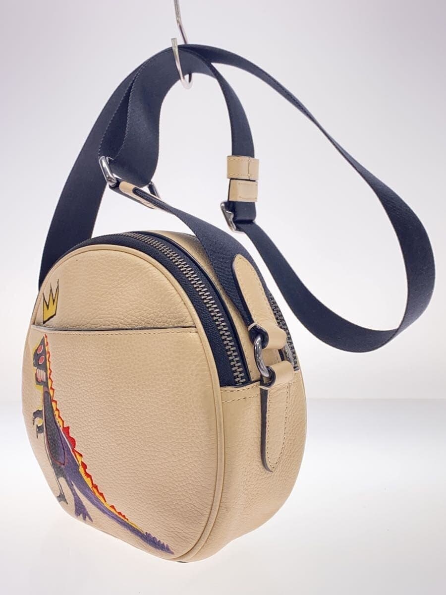 COACH x JEAN-MICHEL BASQUIAT Canteen 22 Leather BEG C5451 2