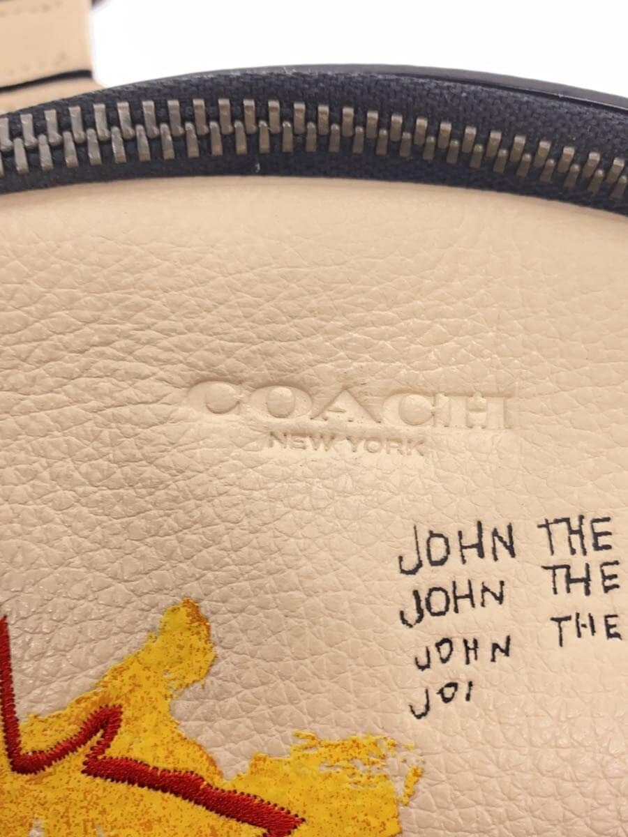 COACH x JEAN-MICHEL BASQUIAT Canteen 22 Leather BEG C5451 5