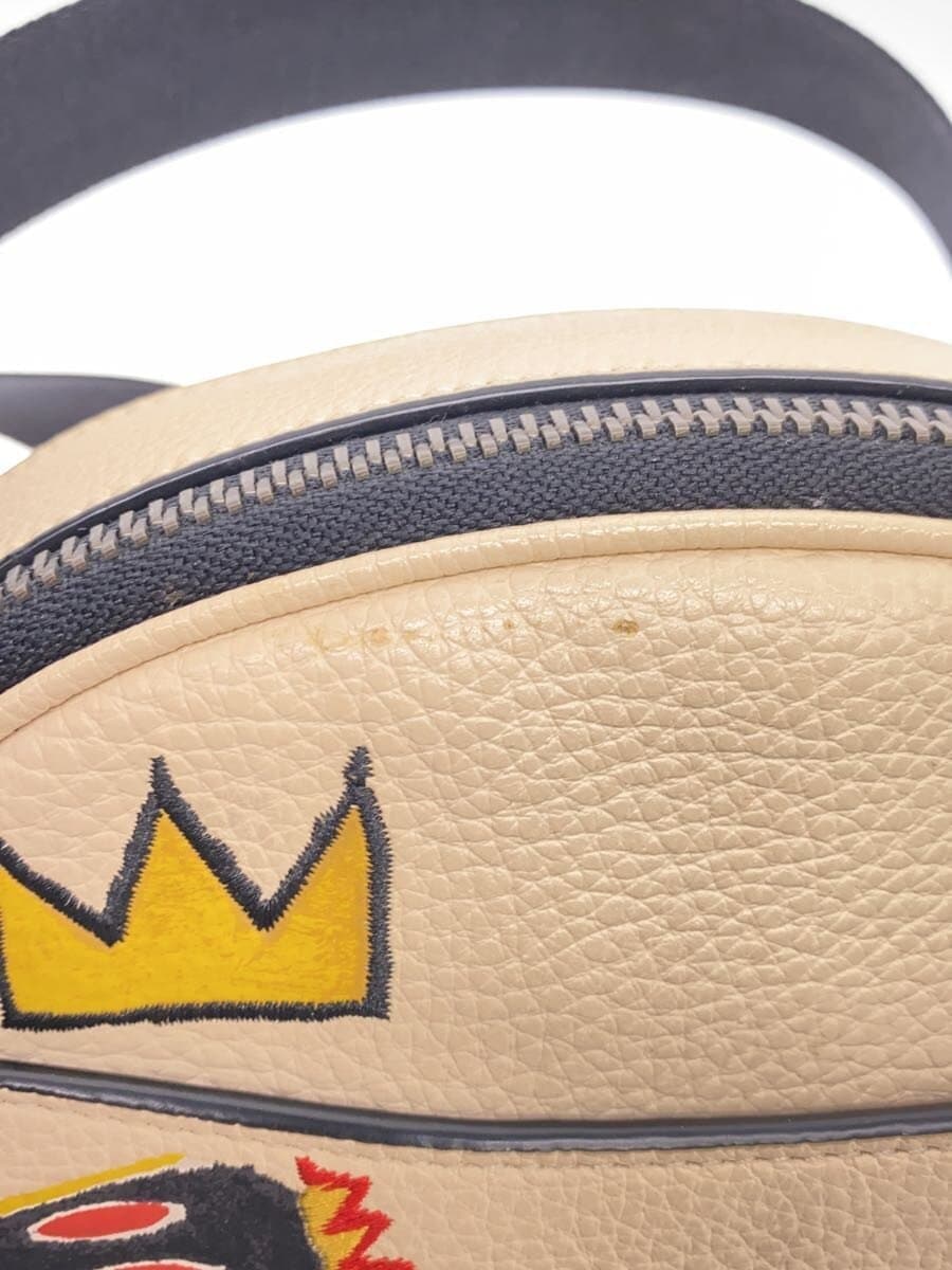 COACH x JEAN-MICHEL BASQUIAT Canteen 22 Leather BEG C5451 8