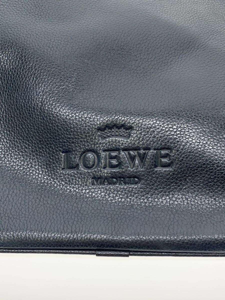 LOEWE bag leather black 5