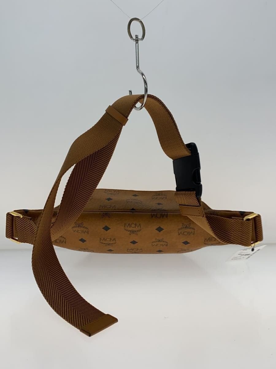 MCM Pouch Leather Camel All-over pattern mmz aafl04 co 001 3