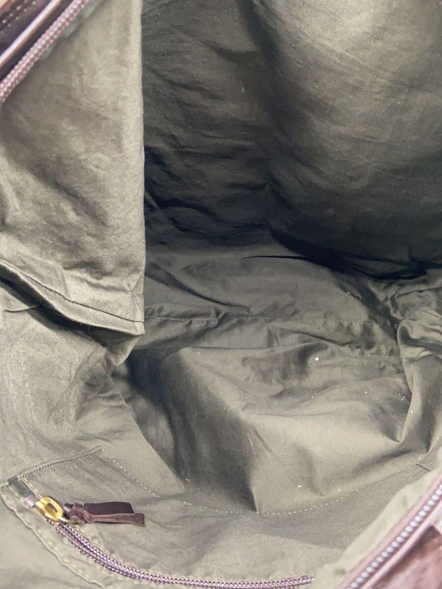 PORTER Shoulder Bag Leather Brown 6