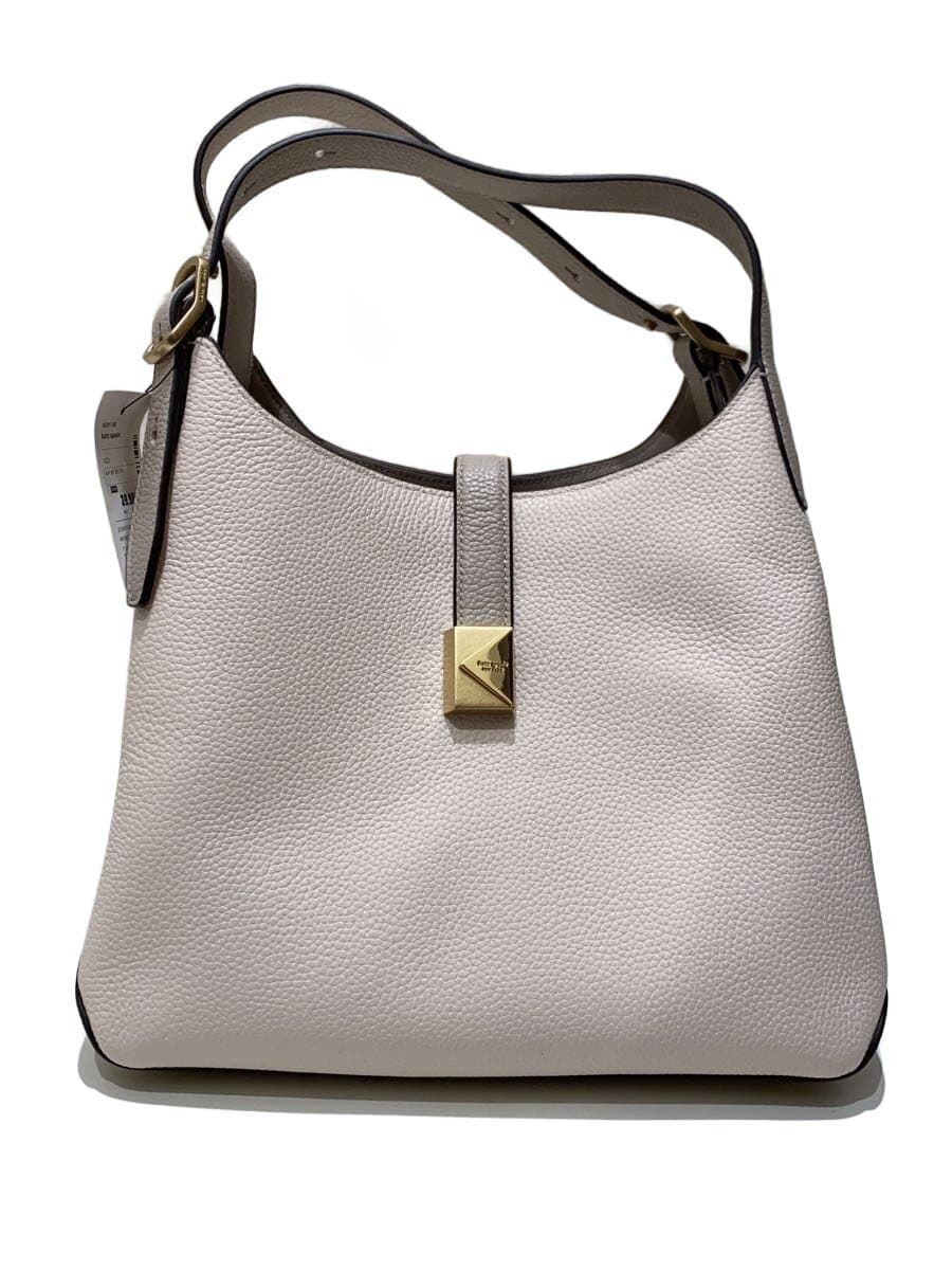 kate spade new york Deco Color Block Handbag Leather WHT Solid