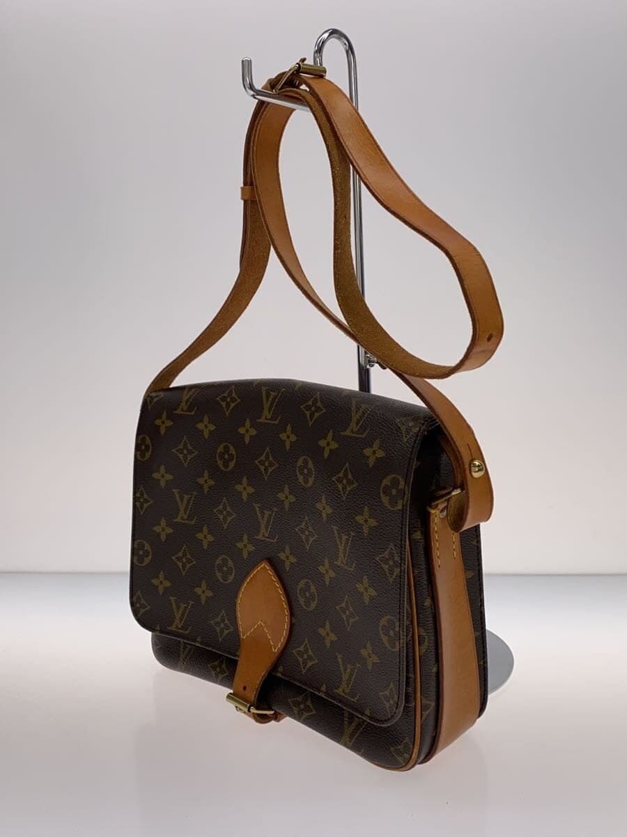 LOUIS VUITTON Cartouchiere GM_Monogram Canvas PVC BRW 2