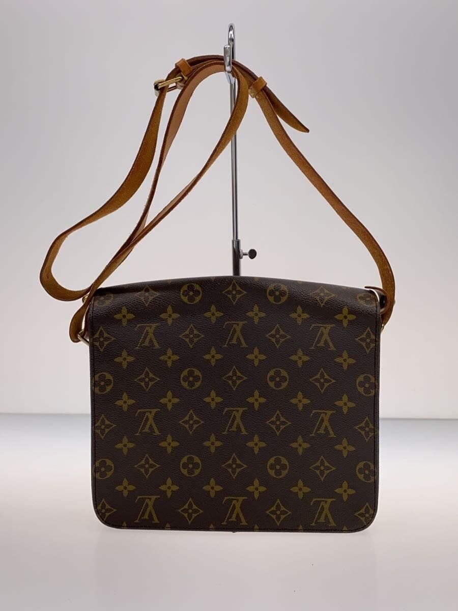 LOUIS VUITTON Cartouchiere GM_Monogram Canvas PVC BRW 3