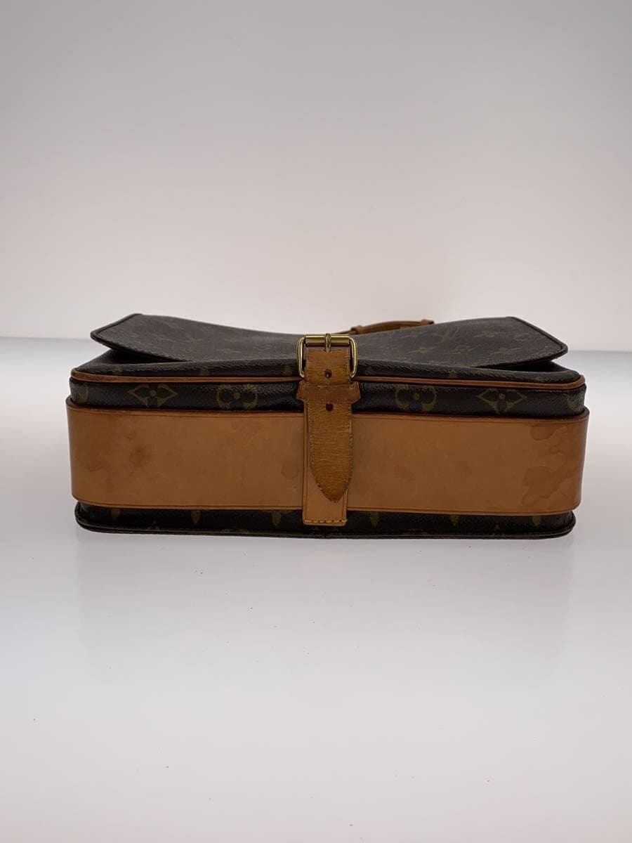LOUIS VUITTON Cartouchiere GM_Monogram Canvas PVC BRW 4