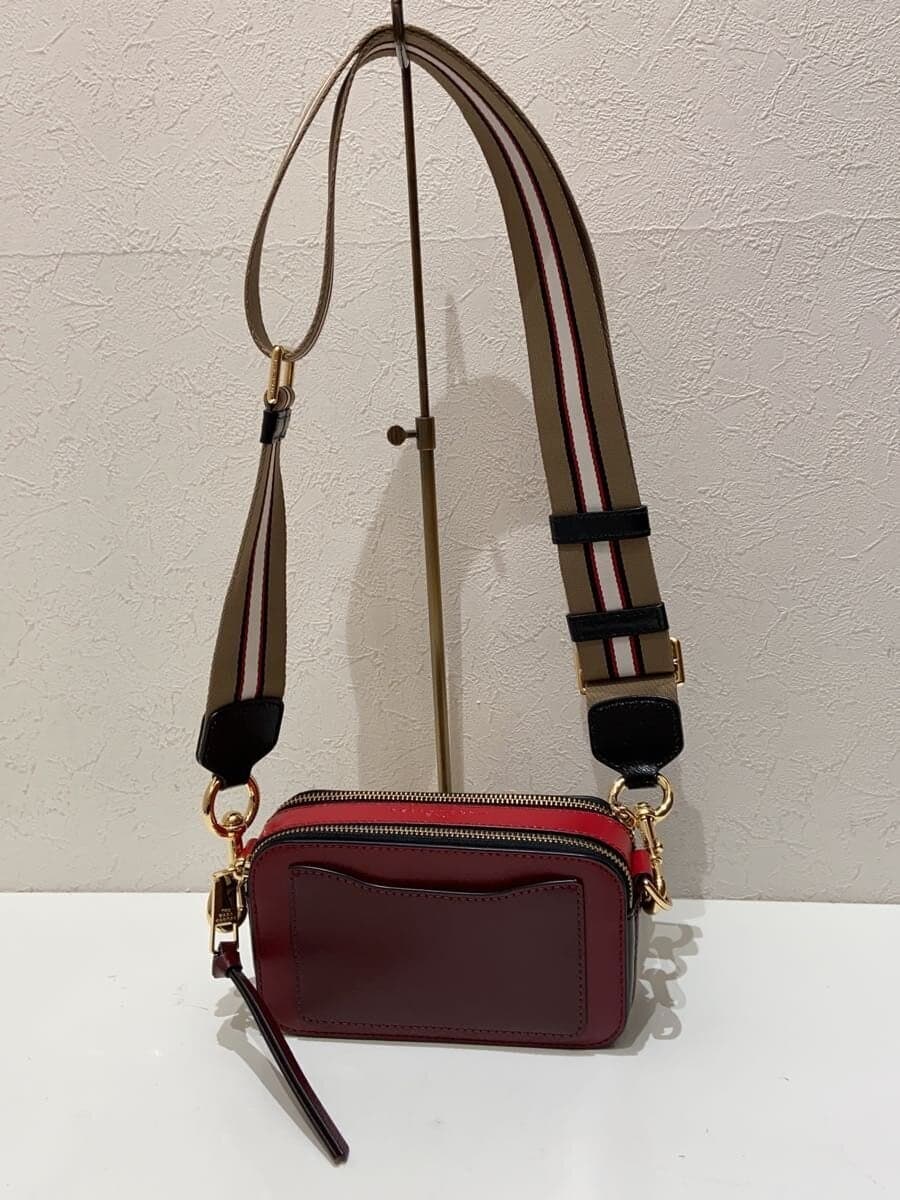 MARC JACOBS Snapshot Leather RED Ｍ0012007 3
