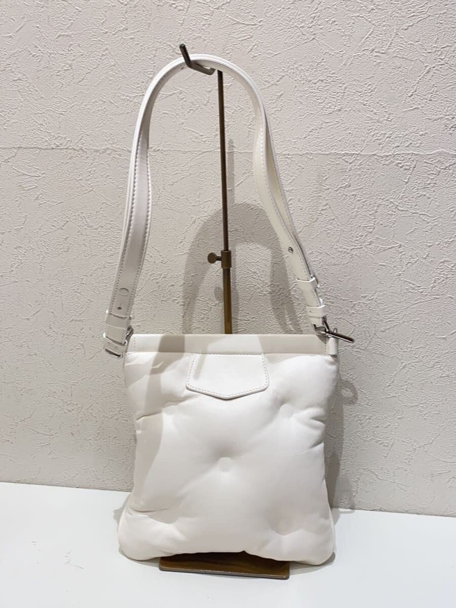 Maison Margiela Shoulder Bag Leather WHT Plain S56UI0224 3