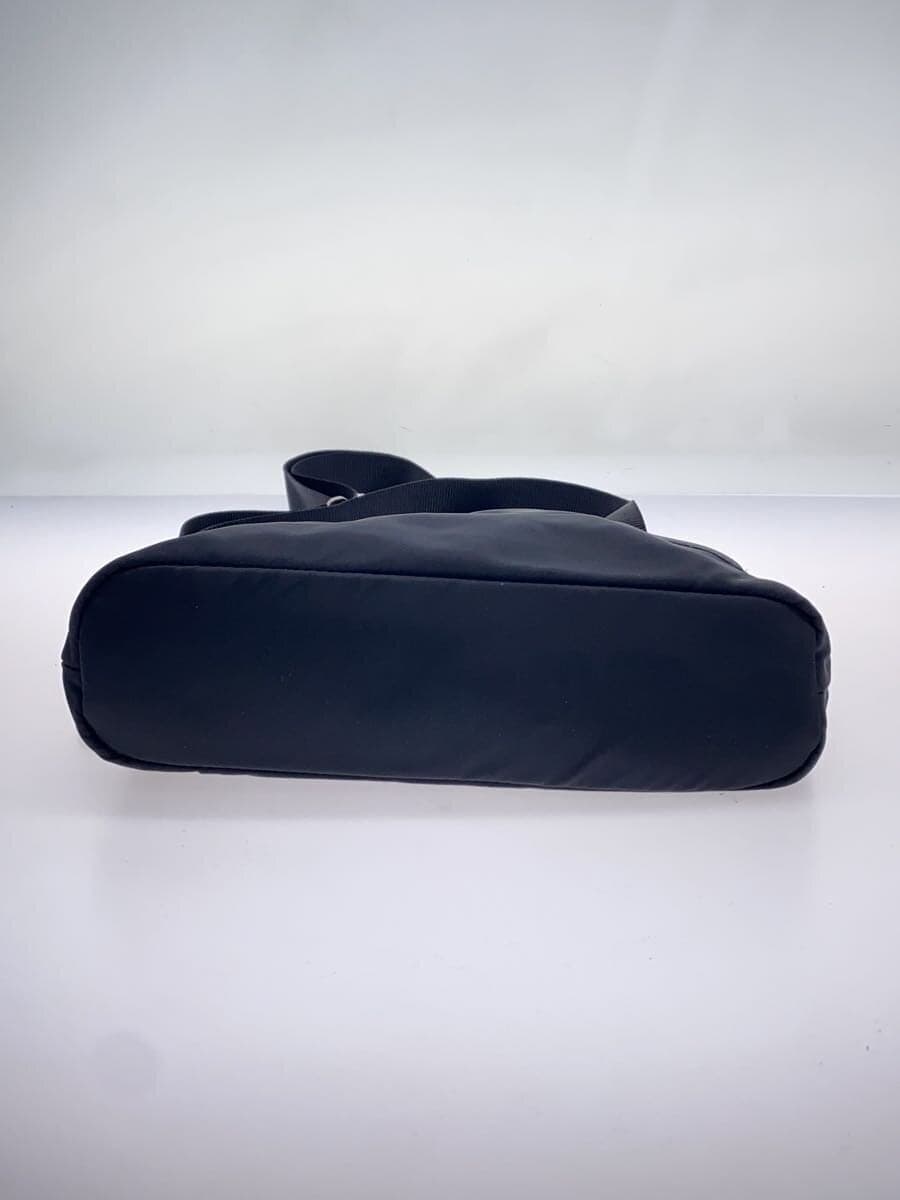 agnes b. Shoulder Bag Nylon BLK Solid PAS23-04 4