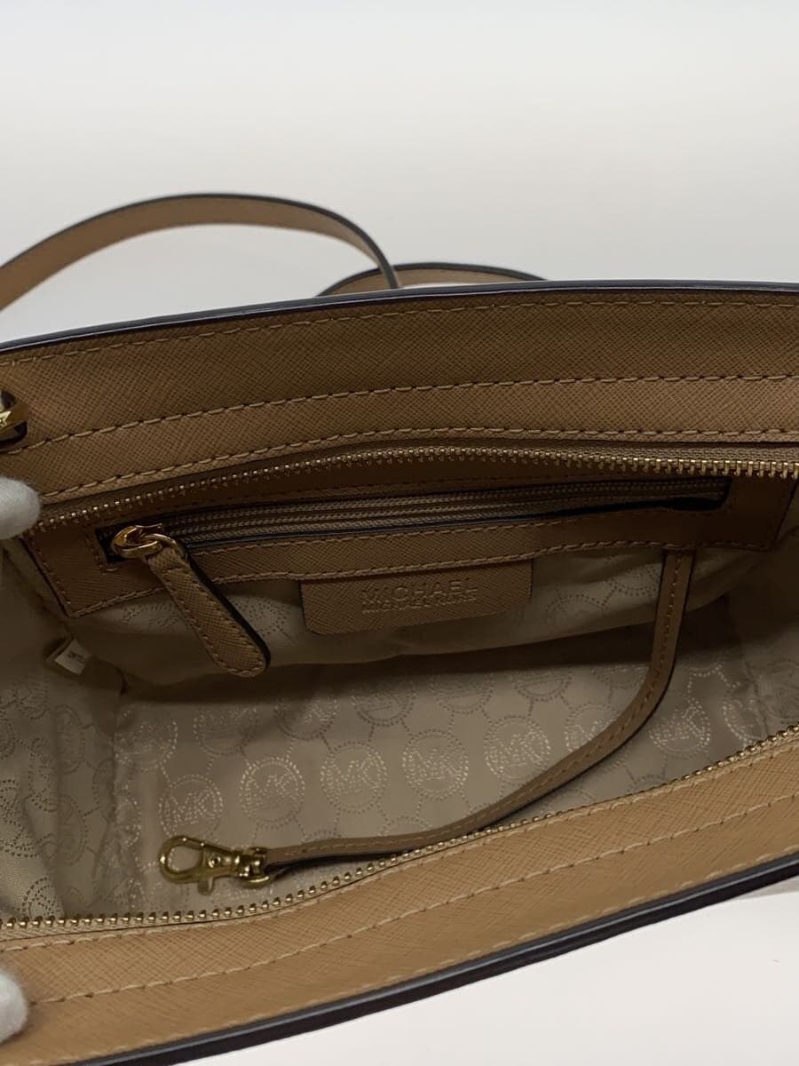 MICHAEL KORS shoulder bag -- BEG solid color 6