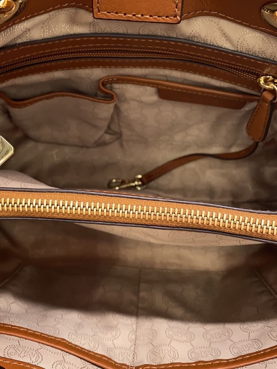 MICHAEL MICHAEL KORS handbag PVC WHT all-over pattern 30S3TCYS2B 6