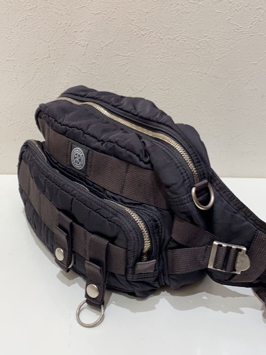 Porter Classic Waist Bag Nylon Black Solid Color 2