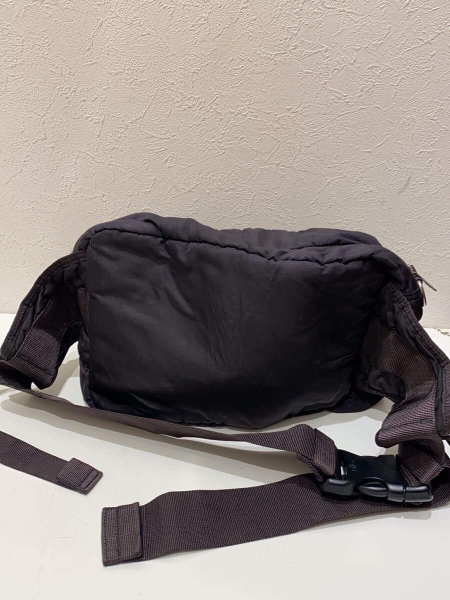 Porter Classic Waist Bag Nylon Black Solid Color 3