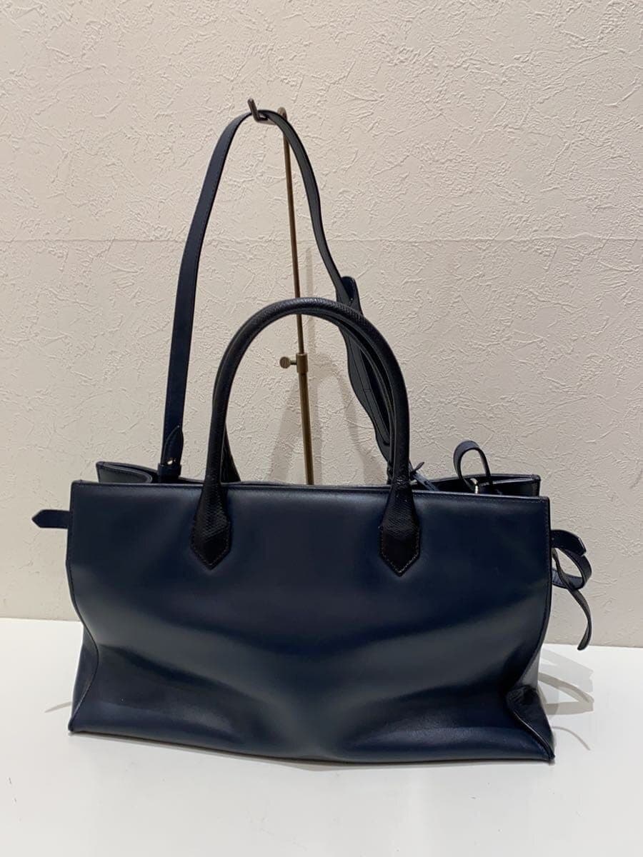 BALENCIAGA shoulder bag leather NVY solid 331990.4070.G.535269 3