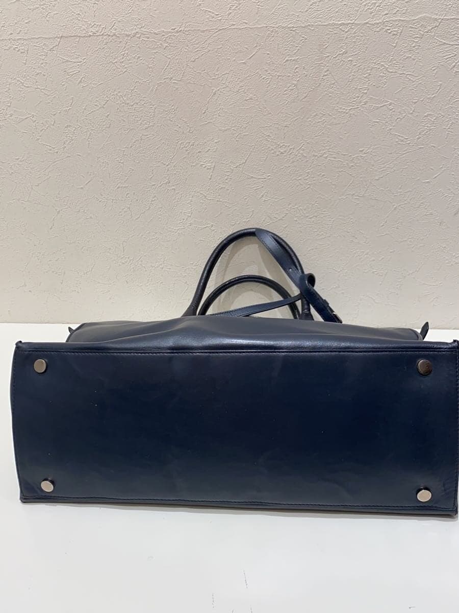 BALENCIAGA shoulder bag leather NVY solid 331990.4070.G.535269 4