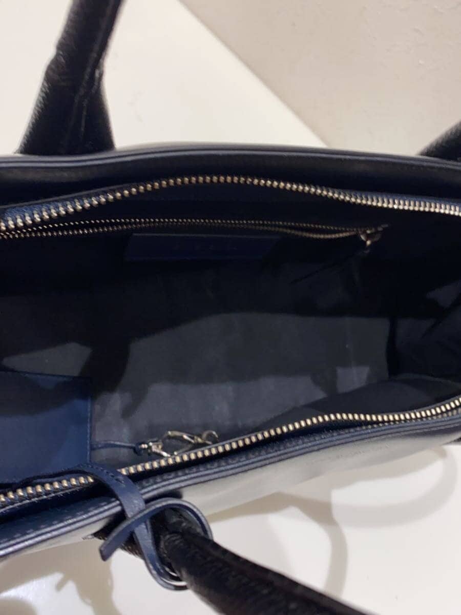 BALENCIAGA shoulder bag leather NVY solid 331990.4070.G.535269 6