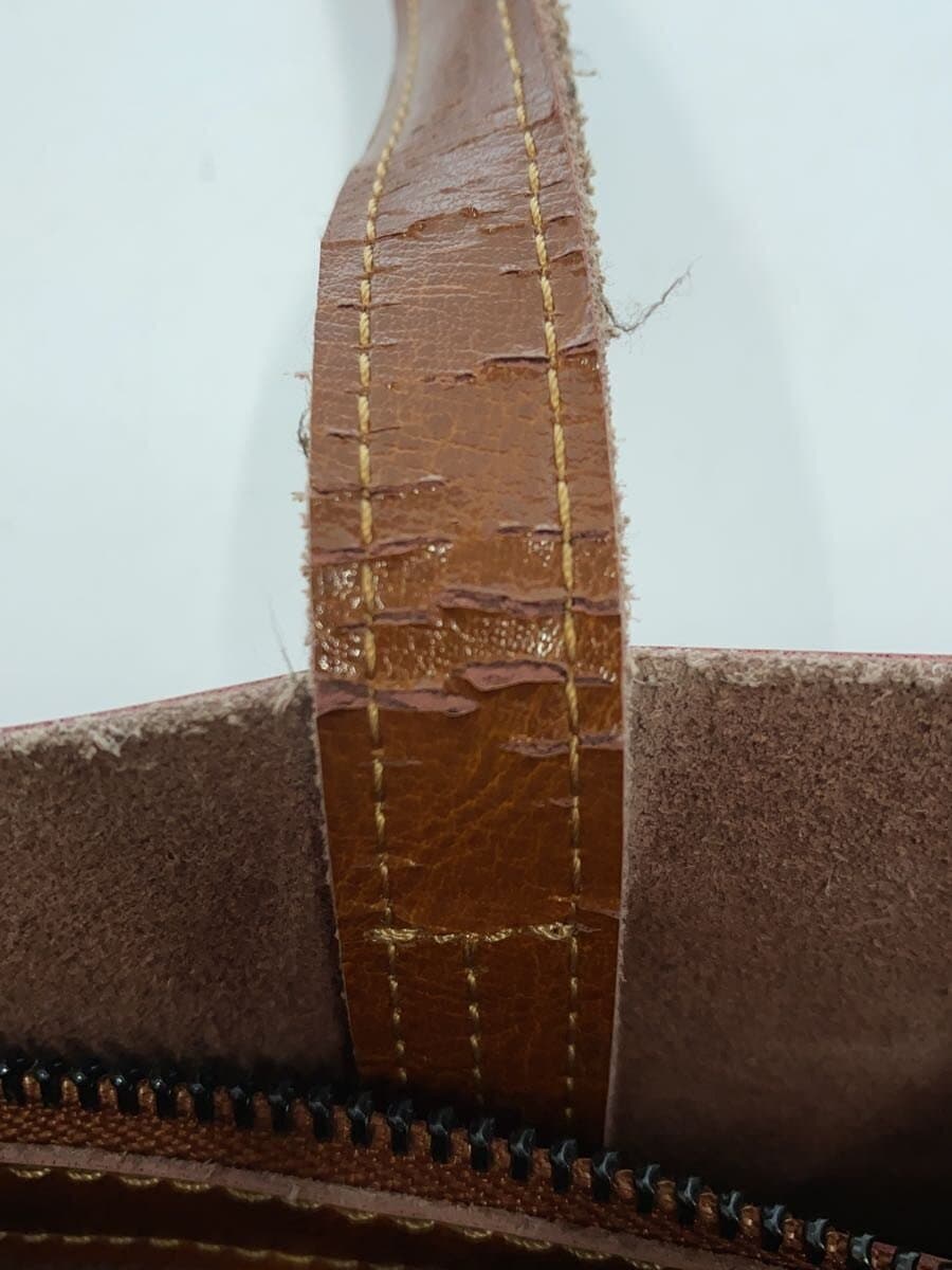 Other Brand Tote Bag Leather BRW Solid 7