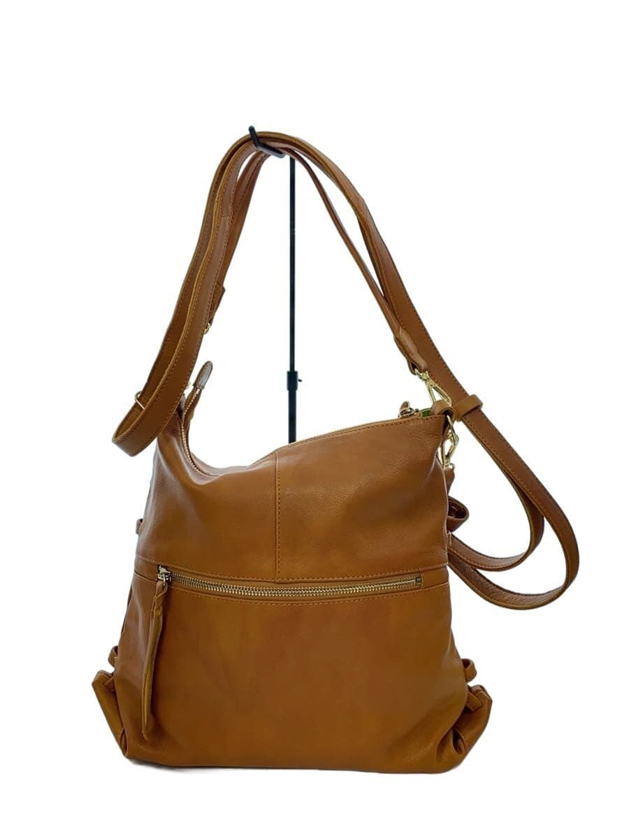 marmelo Shoulder Bag Leather BRW Solid 3