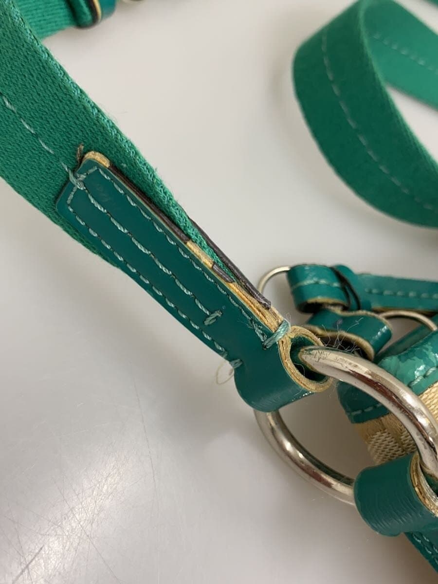 COACH Shoulder Bag_Signature Canvas GRN All Over Pattern 9