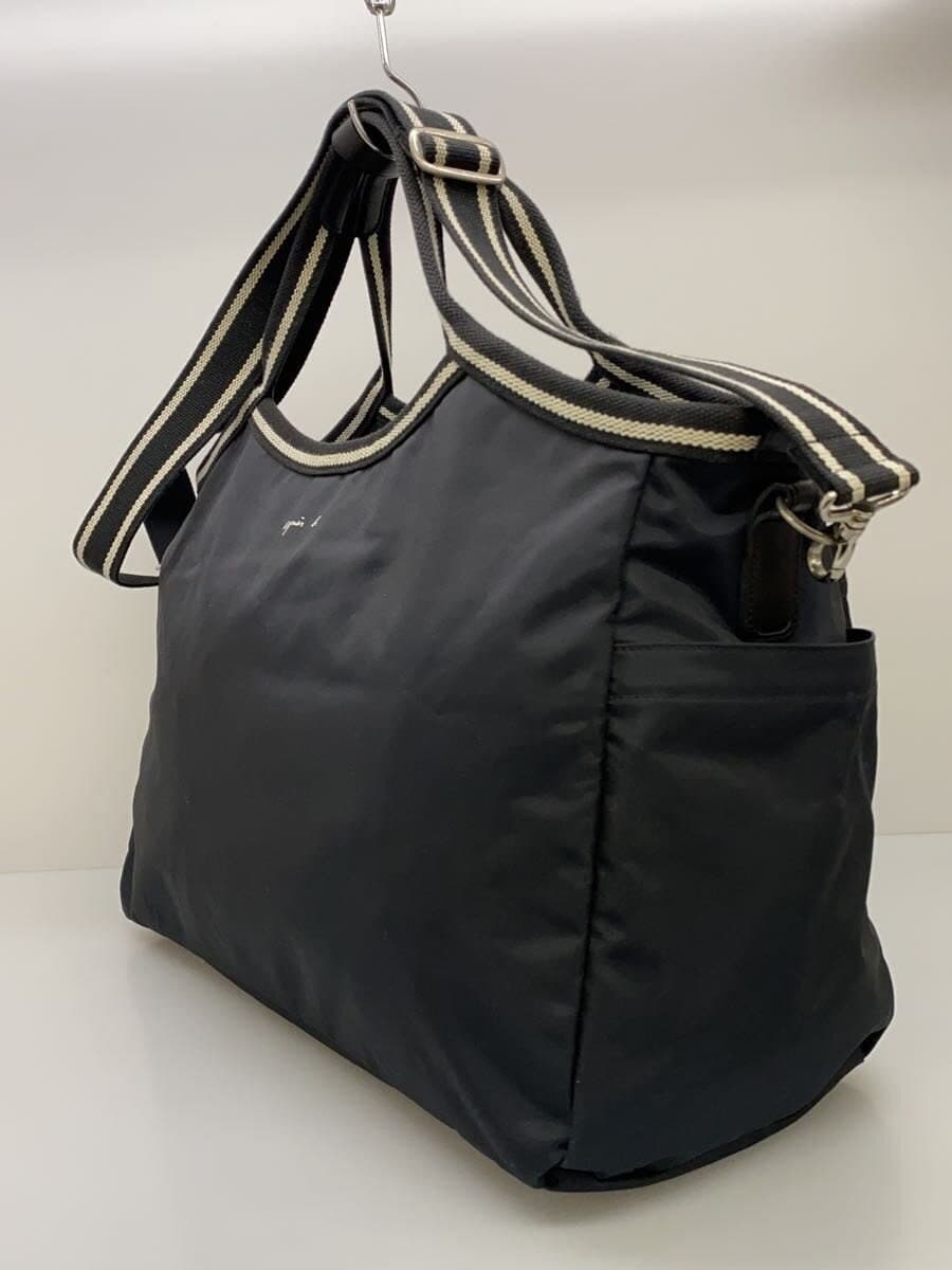 agnes b. Boston Bag Nylon 2